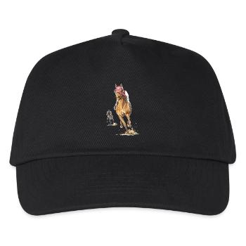 Seabiscuit - Kids’ Baseball Cap - black - Front