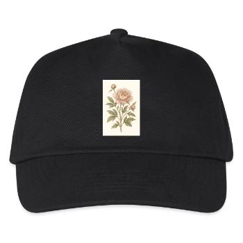 A classic flower - Kids’ Baseball Cap - black - Front
