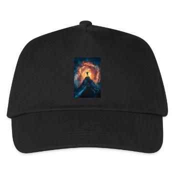 Beneath Cosmic Fire - Kids’ Baseball Cap - black - Front