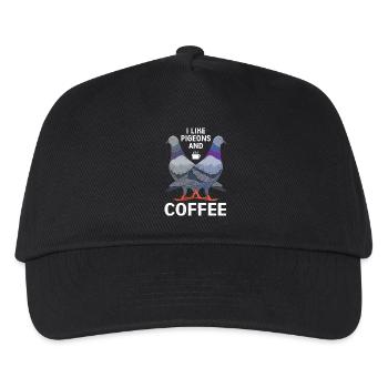 Pigeon Race Pigeon Pigeons - Kids’ Baseball Cap - black - Front