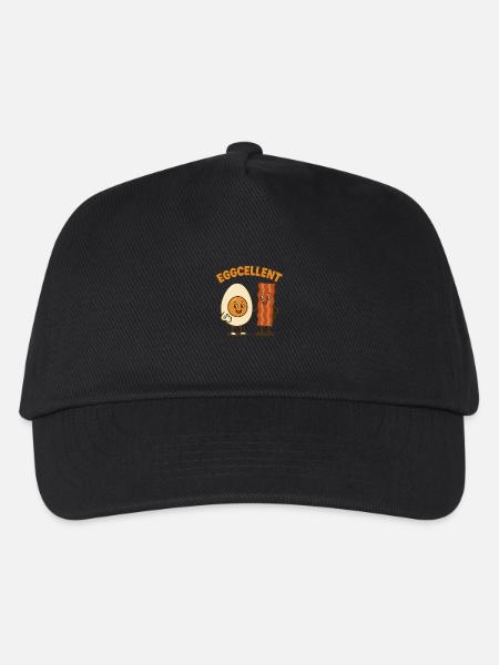 Eggcellent - Kinder Basecap - Schwarz