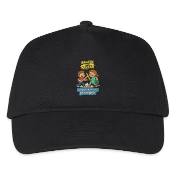 Lutter avec classe - Casquette de baseball Enfant - noir - Devant