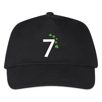 7 - Kids’ Baseball Cap - black - Front