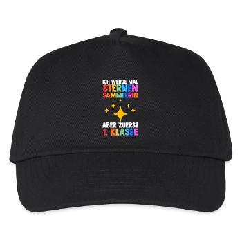 Daycare Leavers First Grade School Enrollment Schoolchild - Kids’ Baseball Cap - black - Front