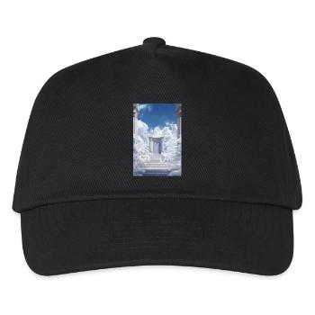 Golden Gates in the Clouds - Kids’ Baseball Cap - black - Front