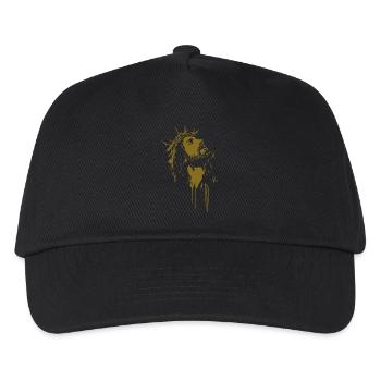 Jesus Gold - Kids’ Baseball Cap - black - Front