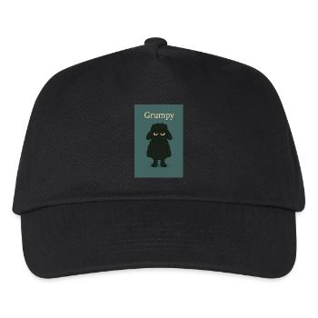 Grumpy - Kids’ Baseball Cap - black - Front