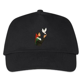 Palestine Dove of Peace - Kids’ Baseball Cap - black - Front