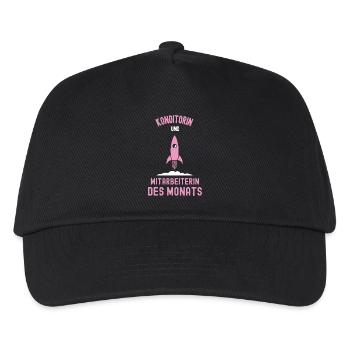 Best Confectioner Employee of the Month Pastry Chef - Kids’ Baseball Cap - black - Front