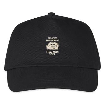 Sofa Sparwitz Passive Income - Kids’ Baseball Cap - black - Front
