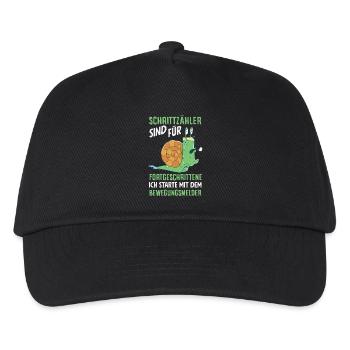 Pedometer? I use the motion detector - Kids’ Baseball Cap - black - Front