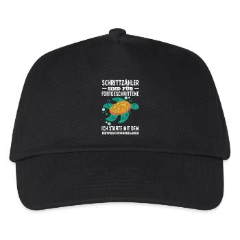 Pedometer? I use the motion detector - Kids’ Baseball Cap - black - Front