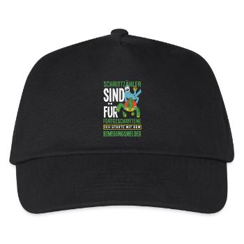 Pedometer? I use the motion detector - Kids’ Baseball Cap - black - Front