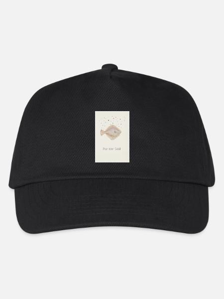 Mein Lieber Scholli Fischdesign - Kinder Basecap - Schwarz