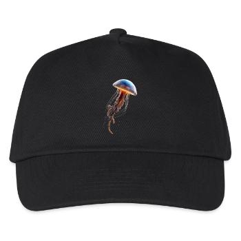 Méduse Méduse de feu Méduse Méduse mignonne - Casquette de baseball Enfant - noir - Devant