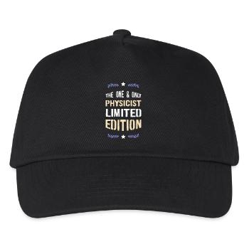 Seule édition limitée Physicien - Casquette de baseball Enfant - noir - Devant