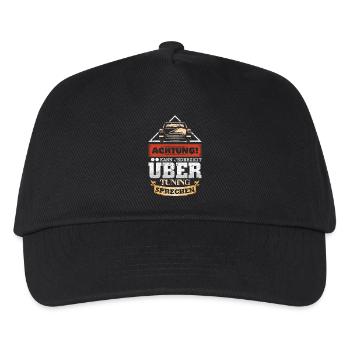 Auto Tuner Tuning Kfz Werkstatt Mechaniker Spruch - Kids’ Baseball Cap - black - Front