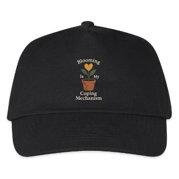 Funny garden humor, plant lover, - Kids’ Baseball Cap - black - Front