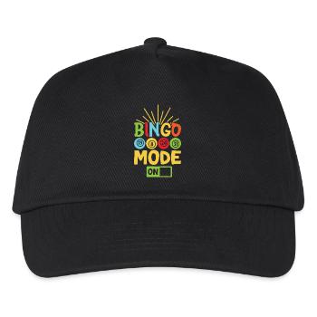 Bingo Game Mode On Bingo - Kids’ Baseball Cap - black - Front