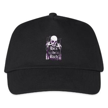 Hex die Reichen - Kinder Basecap - Schwarz - Vorne