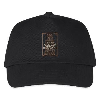 Pharaoh Archaeology in Ancient Egypt - Kids’ Baseball Cap - black - Front