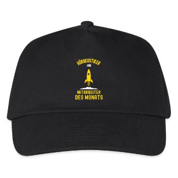 Hearing Aid Acoustician Employee of the Month Hearing Acoustics - Kids’ Baseball Cap - black - Front