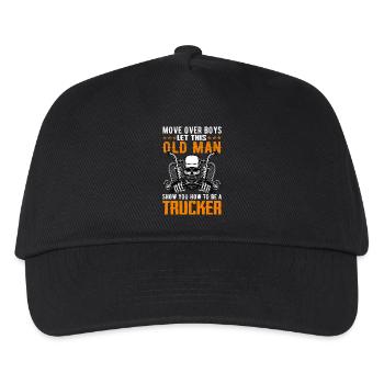 Truck Driver - Kids’ Baseball Cap - black - Front