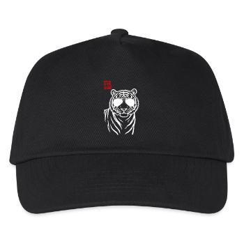 Tiger Asian - Kids’ Baseball Cap - black - Front