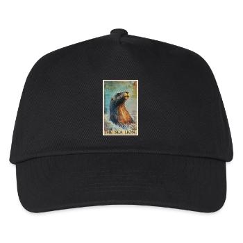 Lions de mer Lion de mer - Casquette de baseball Enfant - noir - Devant