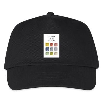 Dein Wunsch Dein Stil Dein Statement - Kinder Basecap - Schwarz - Vorne