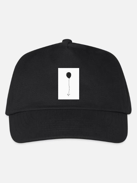 Affiche minimaliste de ballons - Casquette de baseball Enfant - noir