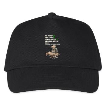 Vuurwerk pour les Pays-Bas - Casquette de baseball Enfant - noir - Devant
