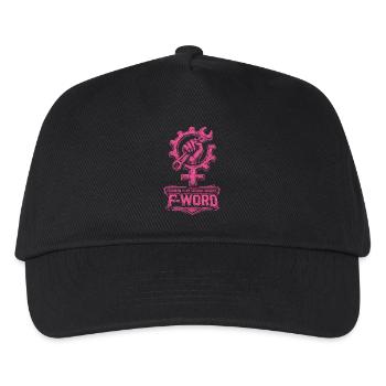 Feminism Feminist Feminist - Kids’ Baseball Cap - black - Front
