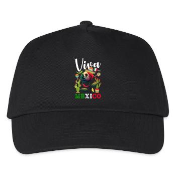 Mexico Pride & Home Mexican Mexico Flag - Kids’ Baseball Cap - black - Front