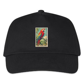 Macaw's Era - Kids’ Baseball Cap - black - Front