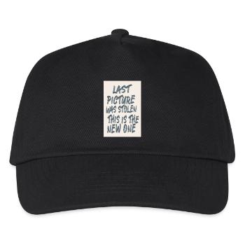 Last Picture Was Stolen Grunge Handmade Style - Kinder Basecap - Schwarz - Vorne