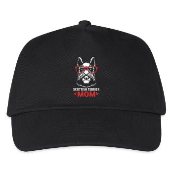 Terrier écossais - Casquette de baseball Enfant - noir - Devant