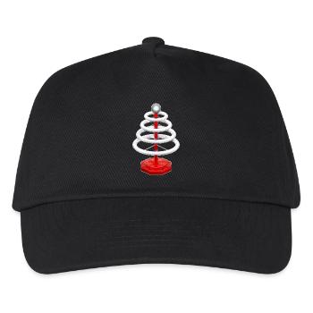 Sapin de Noël électrique - Casquette de baseball Enfant - noir - Devant