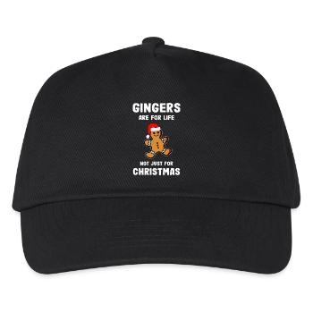 Gingers for Life Christmas Gingerbread - Kids’ Baseball Cap - black - Front
