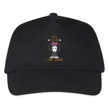 Zodiac sign Leo - Kids’ Baseball Cap - black - Front