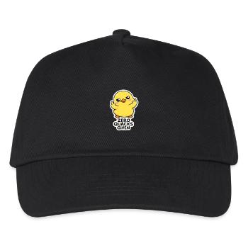 Chick With Attitude Zero Quacks - Kids’ Baseball Cap - black - Front