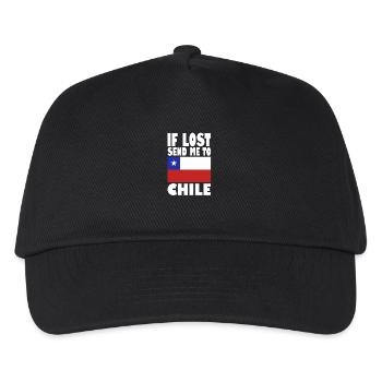 Dicton du drapeau du Chili - Casquette de baseball Enfant - noir - Devant