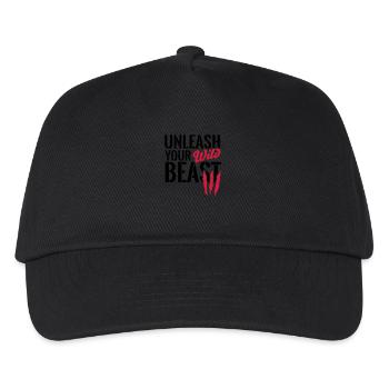 Unleash your beast - Kids’ Baseball Cap - black - Front