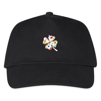glueck - Kinder Basecap - Schwarz - Vorne