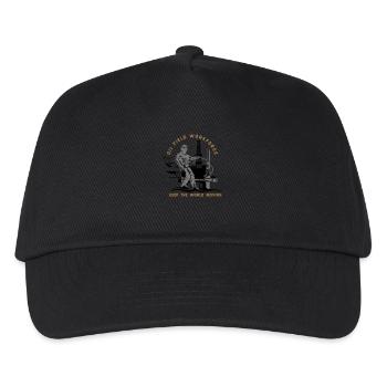 Oil Rig Oil Field North Sea Keep The World Movng - Kids’ Baseball Cap - black - Front