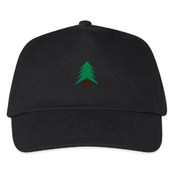 baum_2c - Kids’ Baseball Cap - black - Front