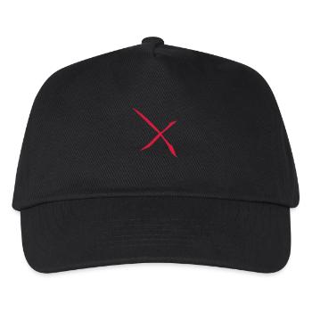 x_1c - Kinder Basecap - Schwarz - Vorne