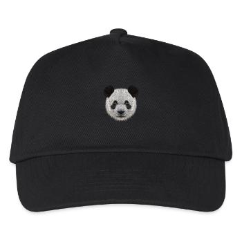 Panda Bear! Doux! - Casquette de baseball Enfant - noir - Devant