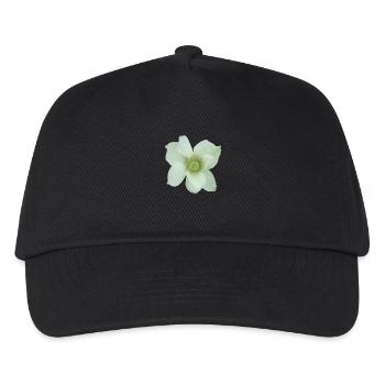 Flower de - Kinder Basecap - Schwarz - Vorne
