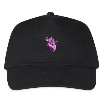 king_kong_girl - Kinder Basecap - Schwarz - Vorne